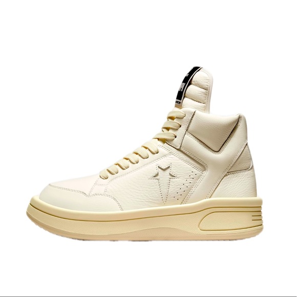 NIB Converse x DRKSHDW TURBOWPN Basketball high top, collab Rick Owens, M8.5 W11 - Picture 2 of 6